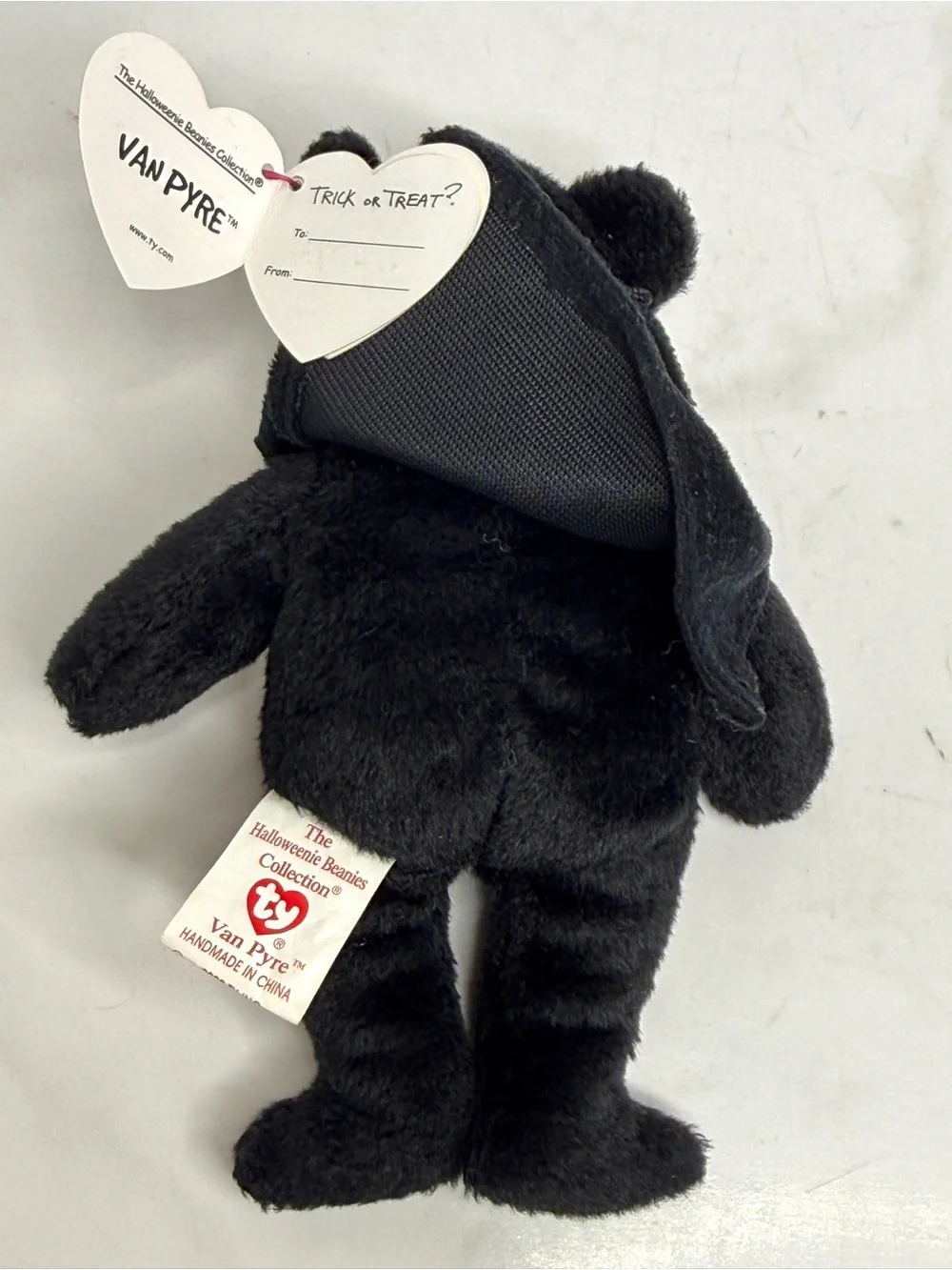 TY Halloween beanies boneses eeks van pyre sheetsies 2008